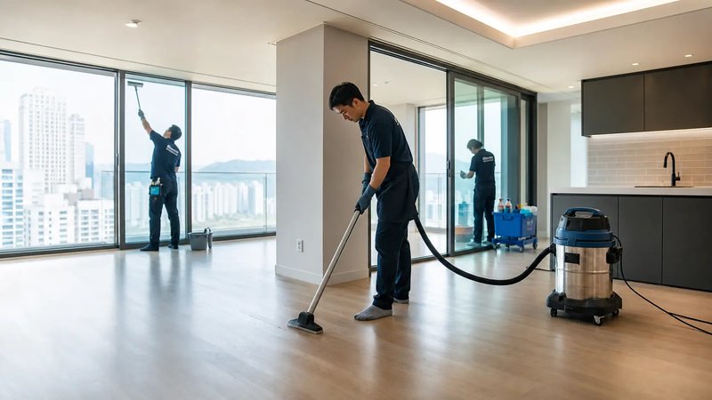 서울 중구 장충동 집청소 시공조치